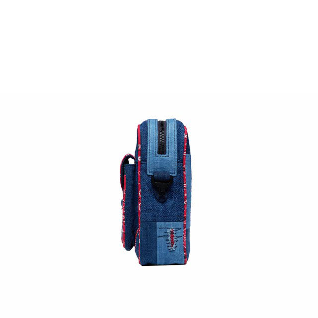 Patchwork Down Backpack
