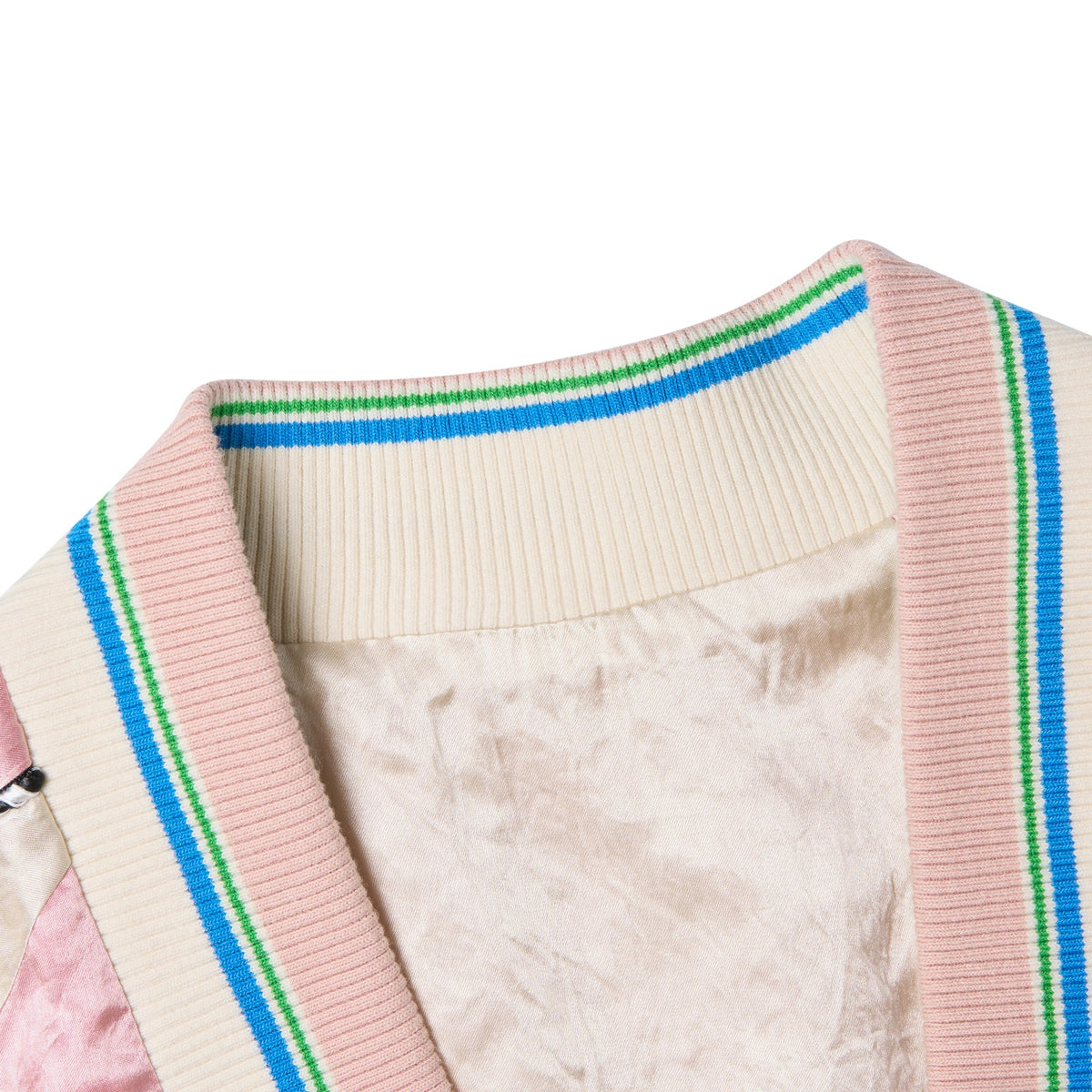 Daisy Embroidered Robe Pink