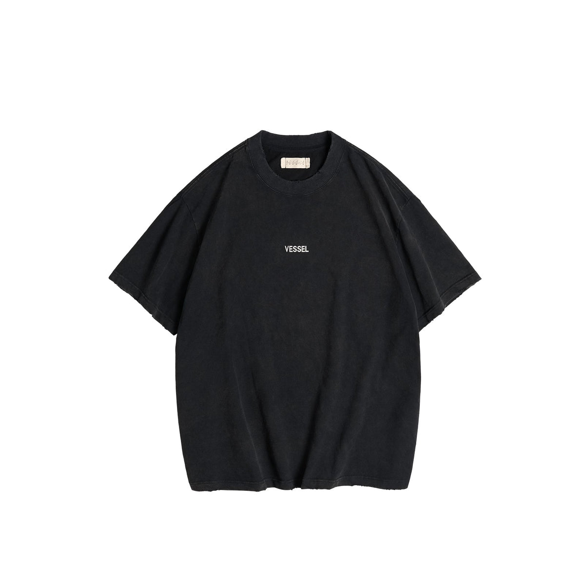 Logo Print T-shirt Black