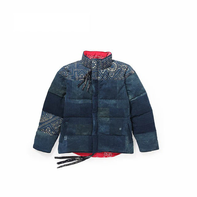 Patchwork Down Jacket