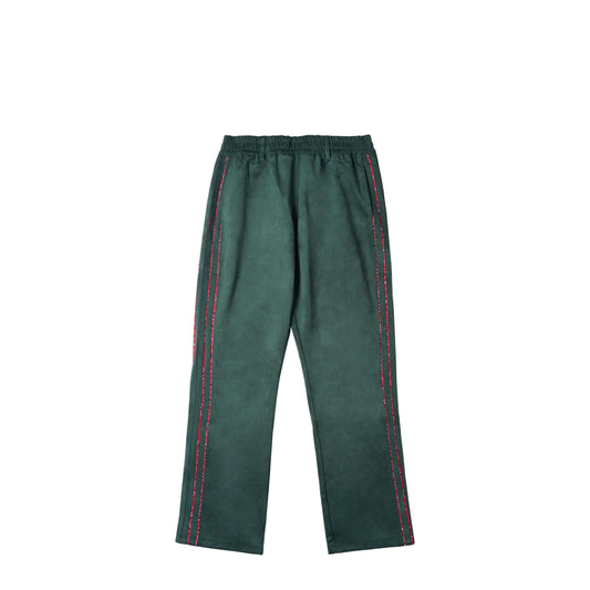 XVESSEL Paisley Micro Suede Trousers