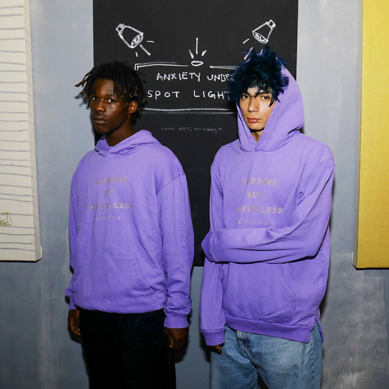 H.B.M. Hoodie Violet