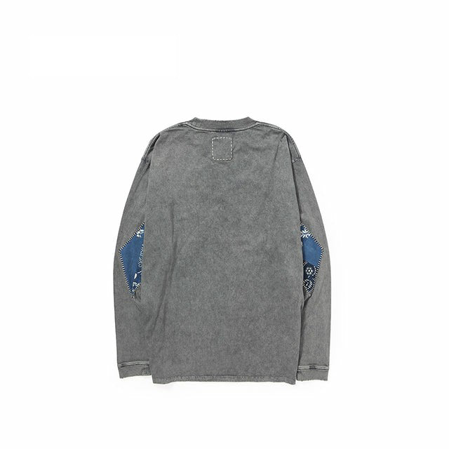 xVESSEL x INKCHEN Long-Sleeved Shirt (Grey, Black, Khaki)
