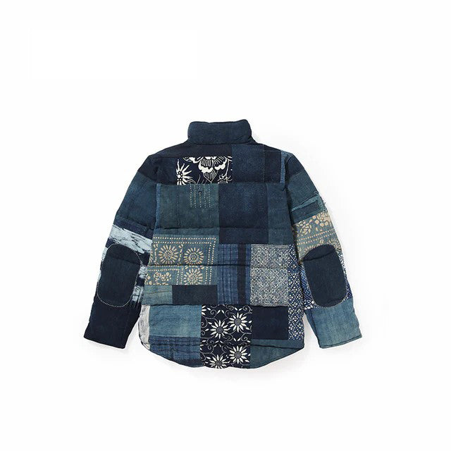 Patchwork Down Jacket