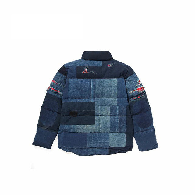 Patchwork Down Jacket