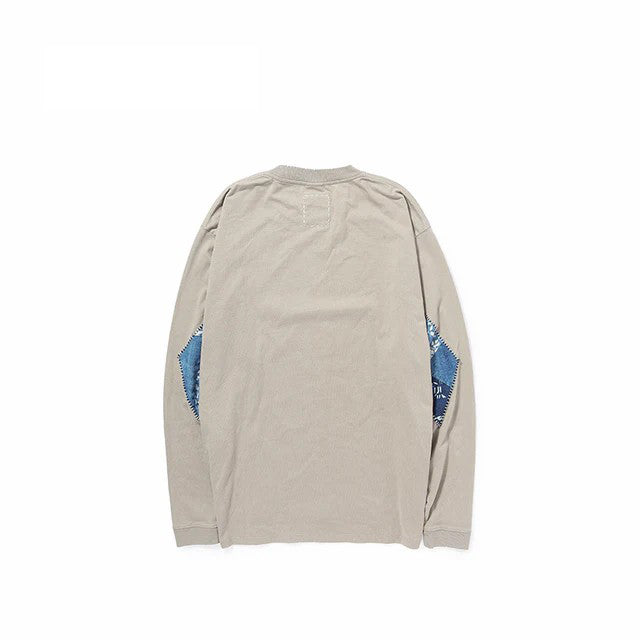 xVESSEL x INKCHEN Long-Sleeved Shirt (Grey, Black, Khaki)