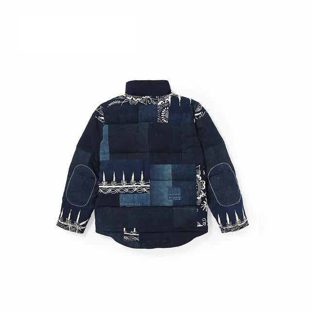 Patchwork Down Jacket