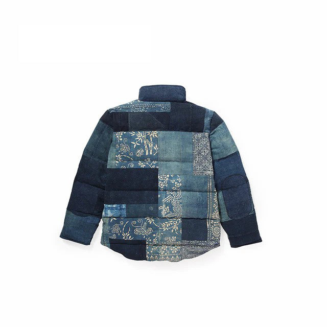 Patchwork Down Jacket