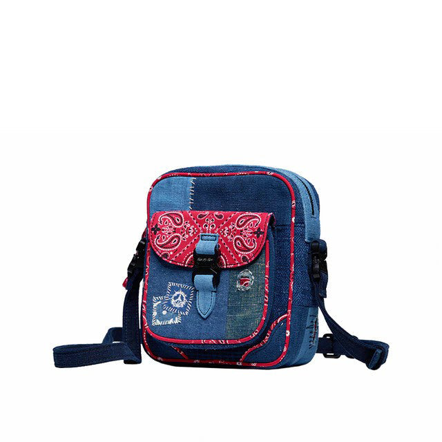 Patchwork Down Backpack