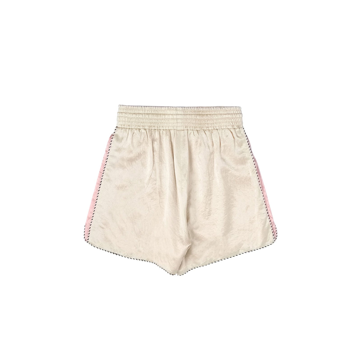 xVESSEL Embroidered Shorts Pink