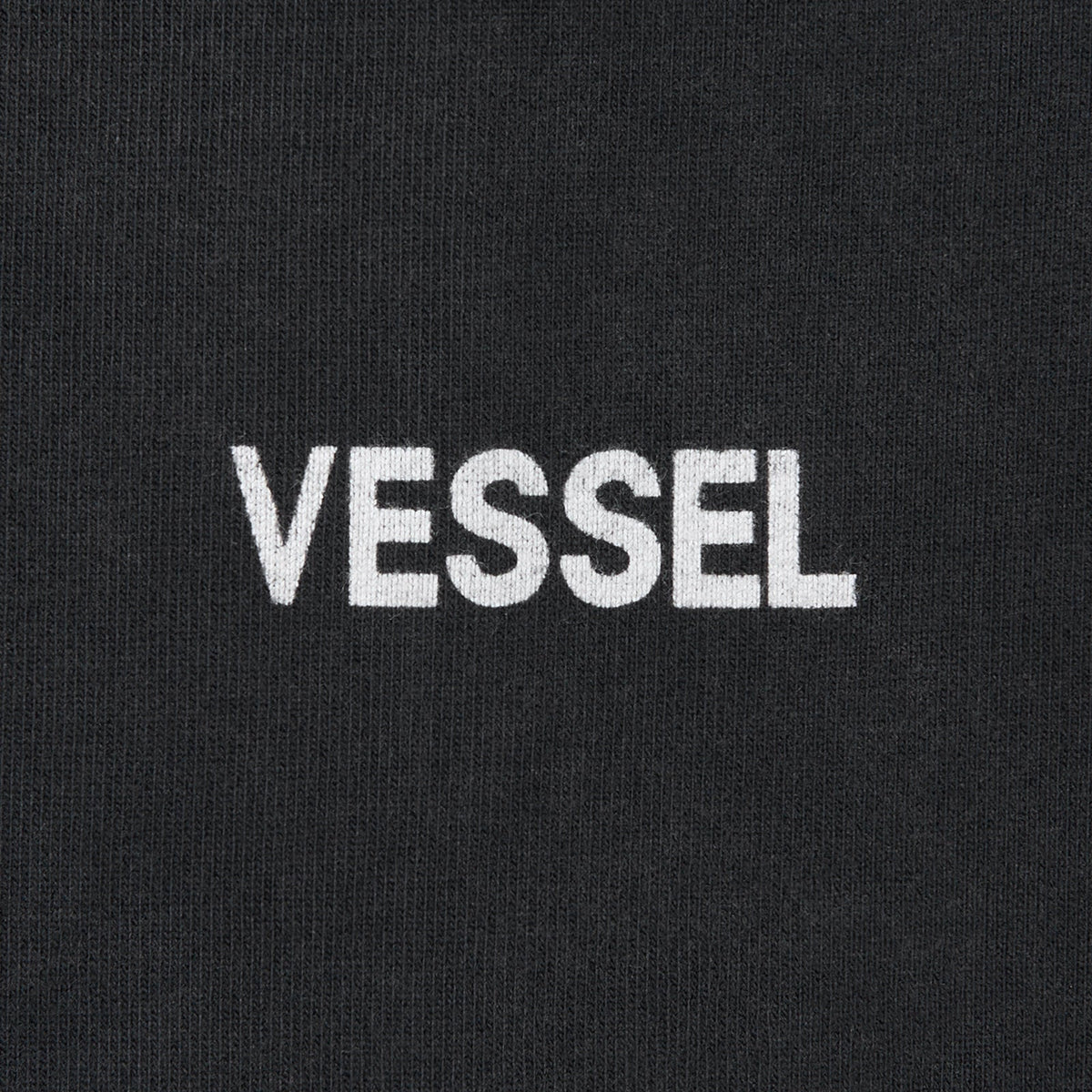 Logo Print T-shirt Black