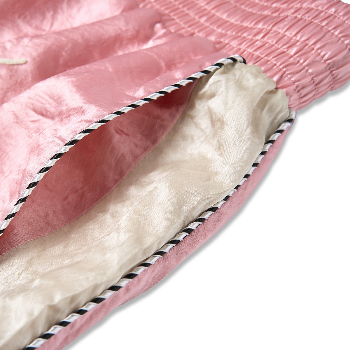 xVESSEL Embroidered Shorts Pink