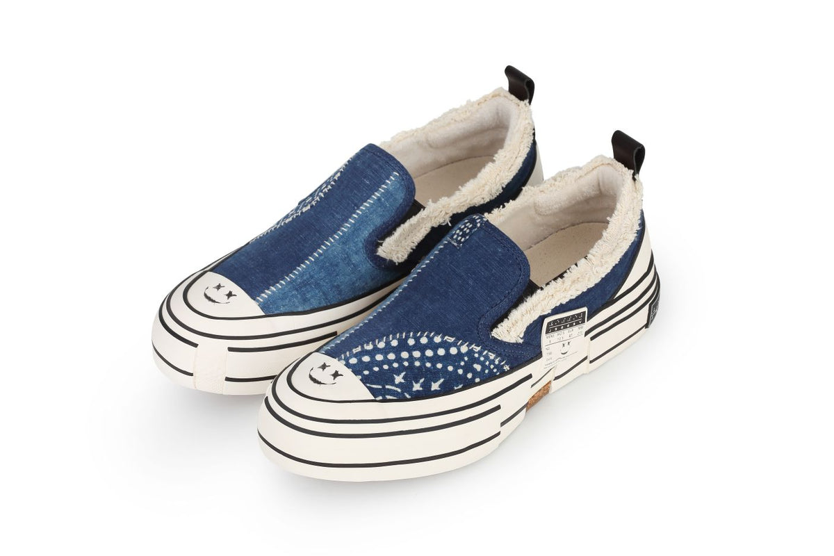 xVESSEL x INK·CHEN Blue Slip On