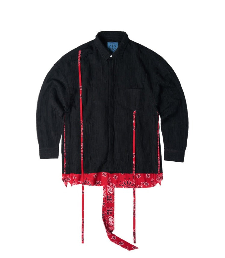 XVESSEL Bandana Scarf Shirt